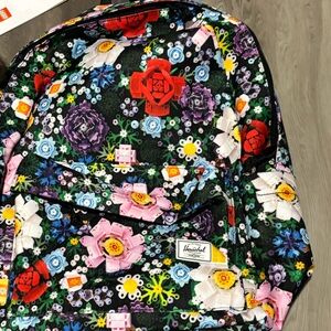 Herschel Supply Company LEGO Floral Backpack - Black and Multicolor